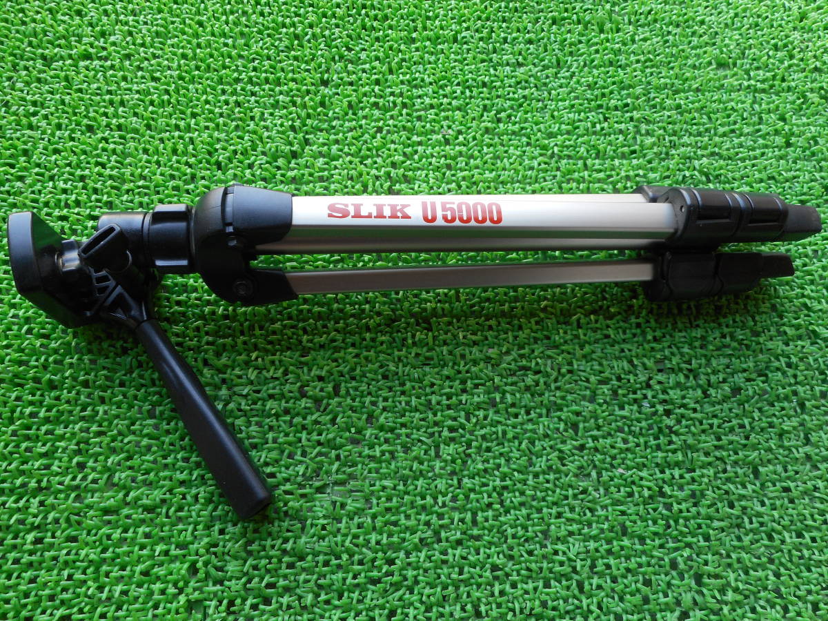 SLIK ビデオ・フォト用 軽量三脚 U5000/中古_画像1