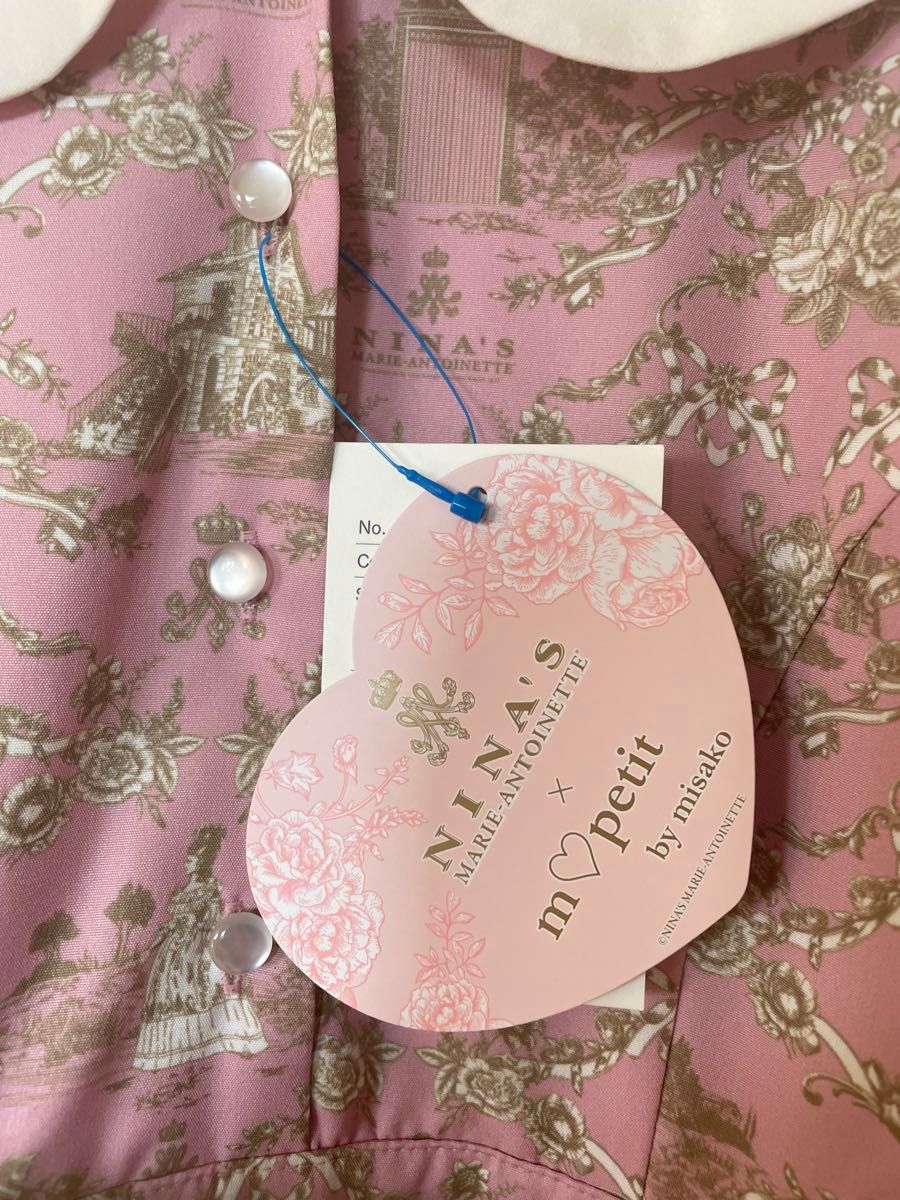 新品未使用】青木美沙子さん×しまむら NINA'Sコラボワンピース 新品未使用】青木美沙子さん×しまむら NINA'Sコラボワンピース
