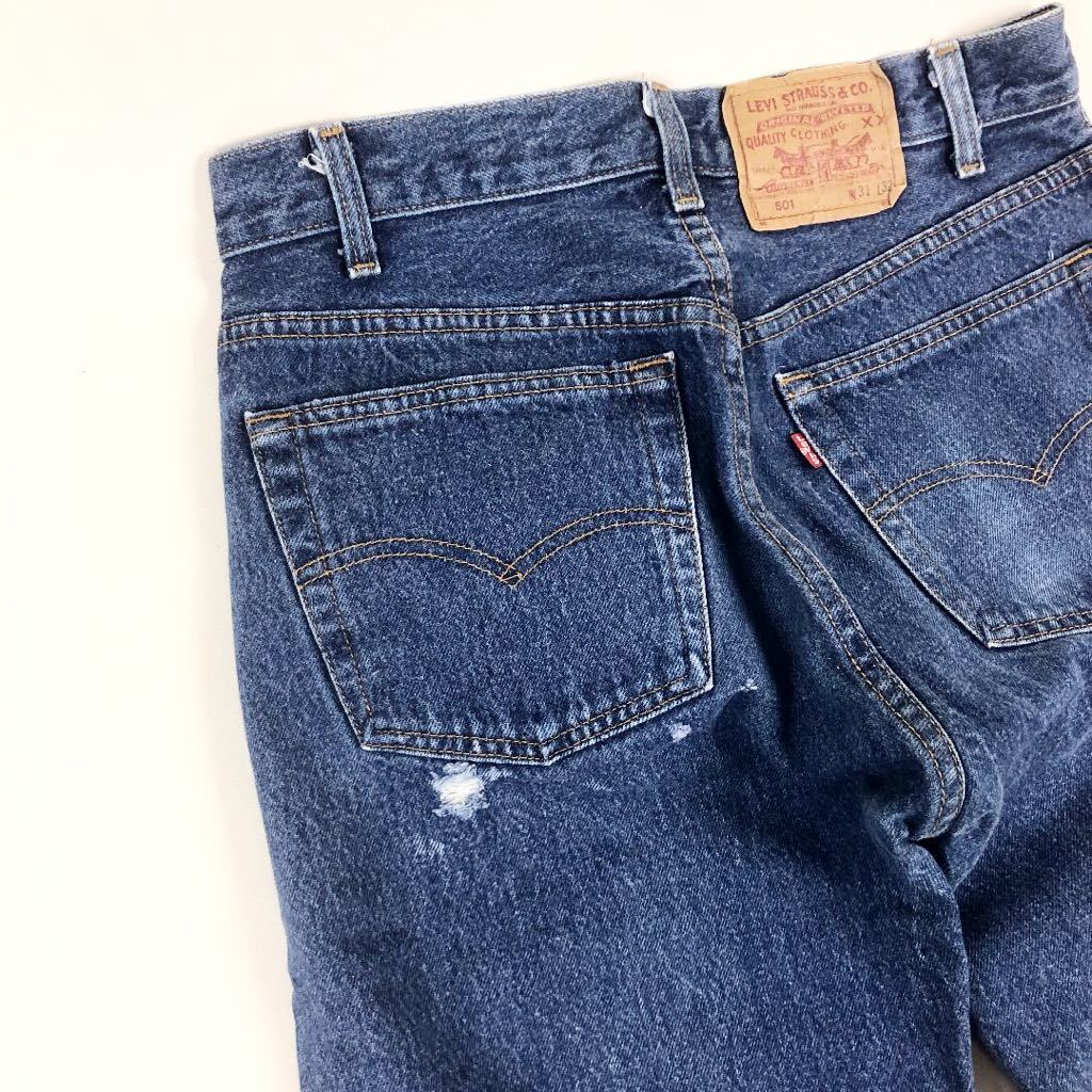 ① 90's アメリカ製 Levi's リーバイス 501 デニムパンツ made in usa