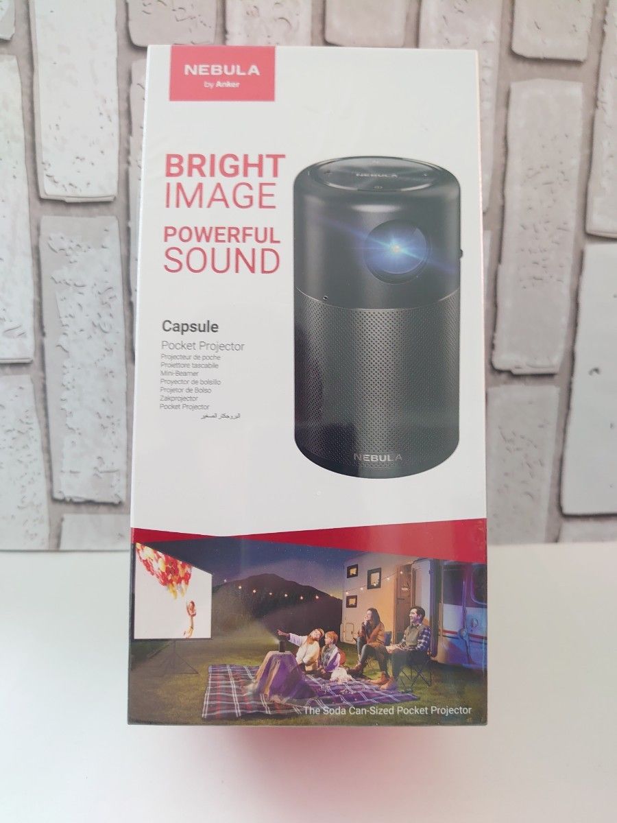 新品 未開封 Anker Nebula Capsule ネビュラ プロジェクター 新品 未開封 Anker Nebula Capsule ネビュラ プロジェクター