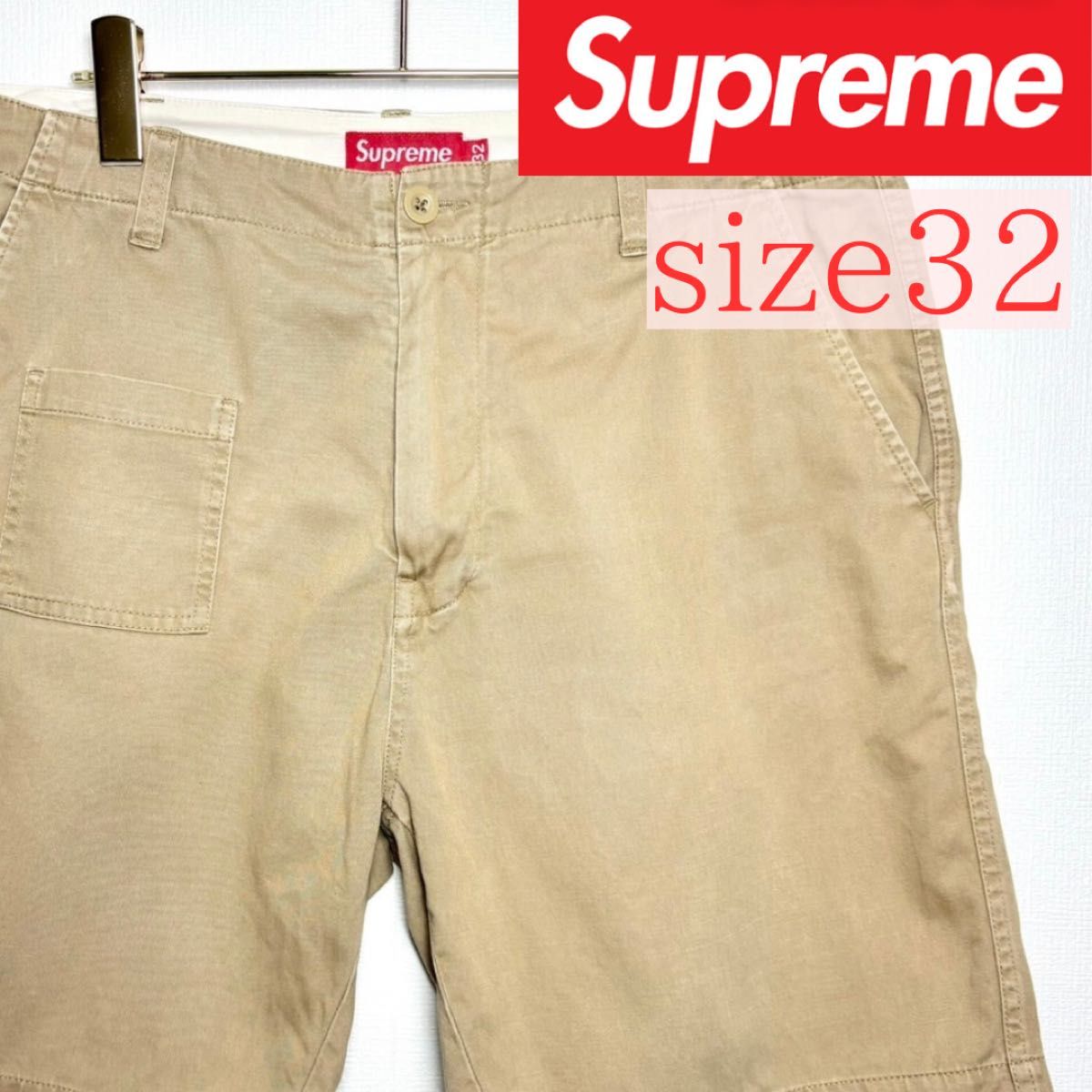 美品 Supreme チノショーツ カーキ size32|Yahoo!フリマ(旧 美品 Supreme チノショーツ カーキ size32|Yahoo!フリマ(旧