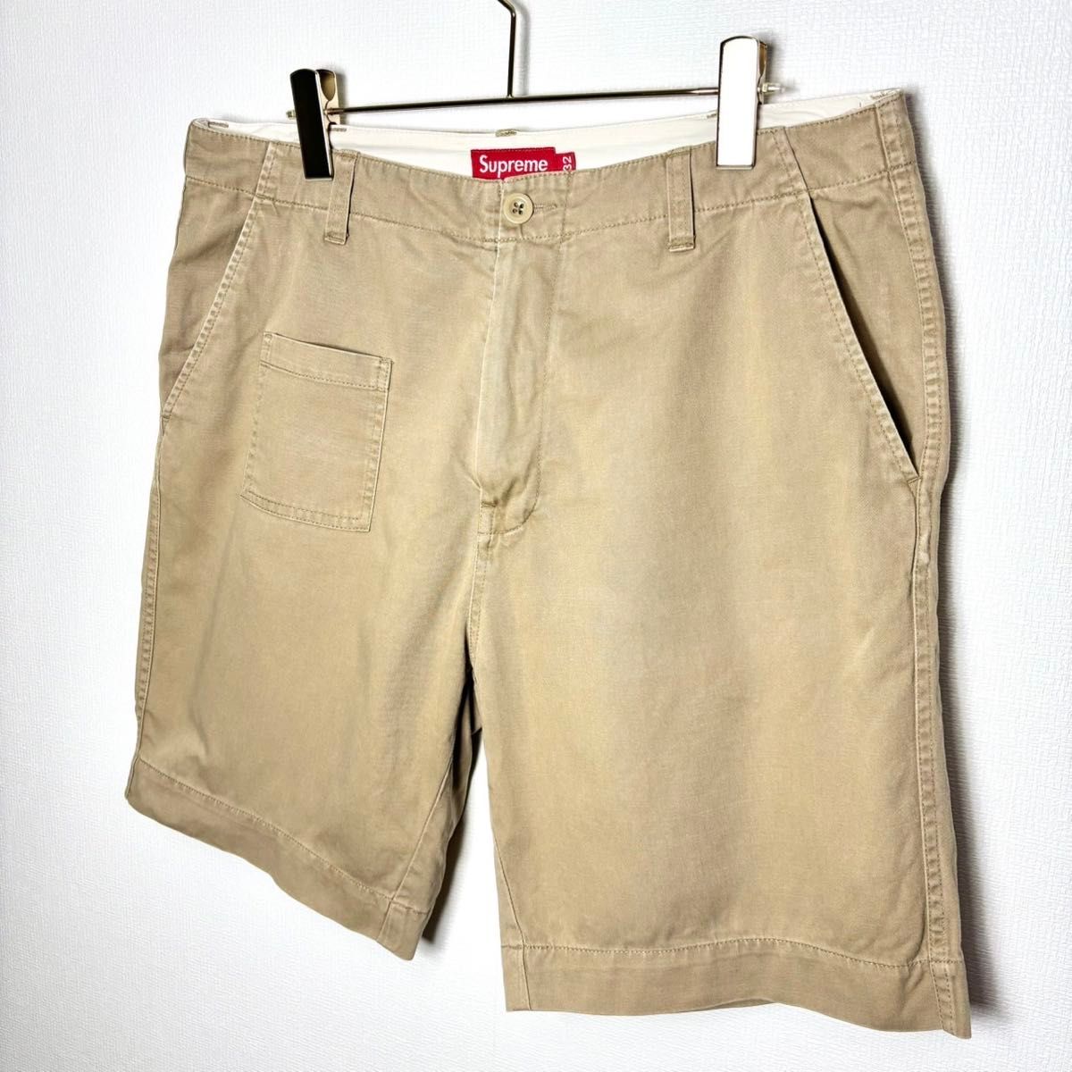 美品 Supreme チノショーツ カーキ size32|Yahoo!フリマ(旧 美品 Supreme チノショーツ カーキ size32|Yahoo!フリマ(旧