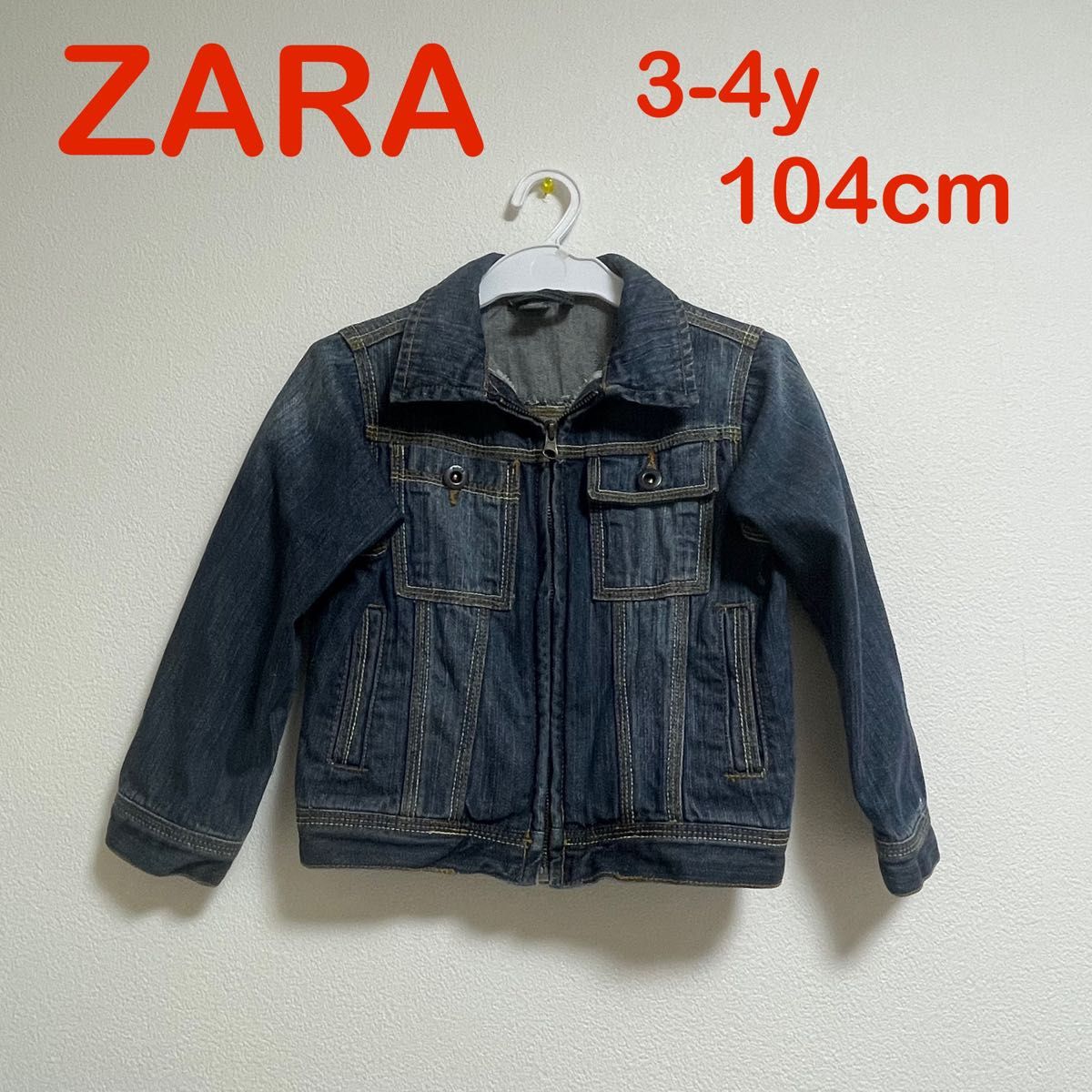 ザラ ZARA キッズ デニムジャケット Gジャン 104cm|Yahoo ザラ ZARA キッズ デニムジャケット Gジャン 104cm|Yahoo