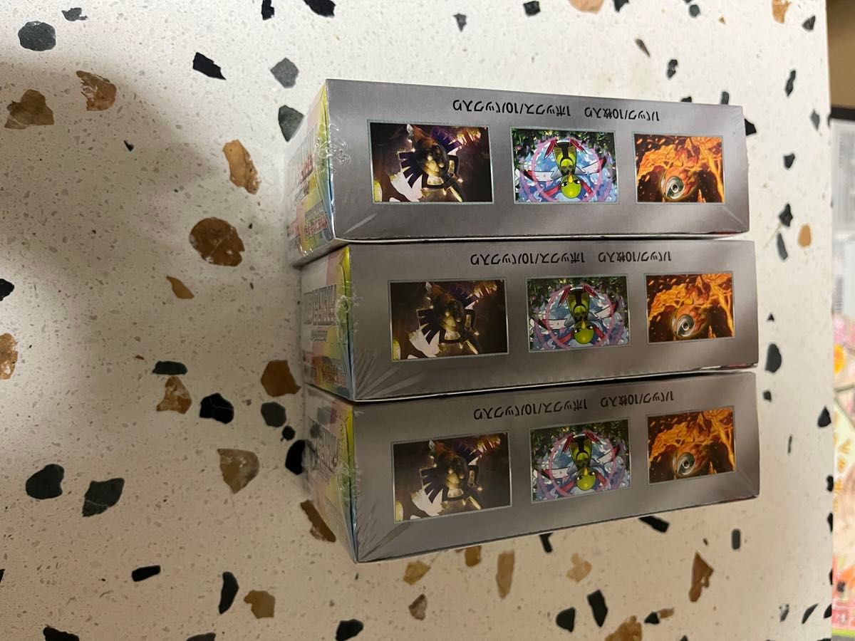 ポケモンカードゲームテラスタルフェスexシュリンク付き3box新品 ポケモンカードゲームテラスタルフェスexシュリンク付き3box新品