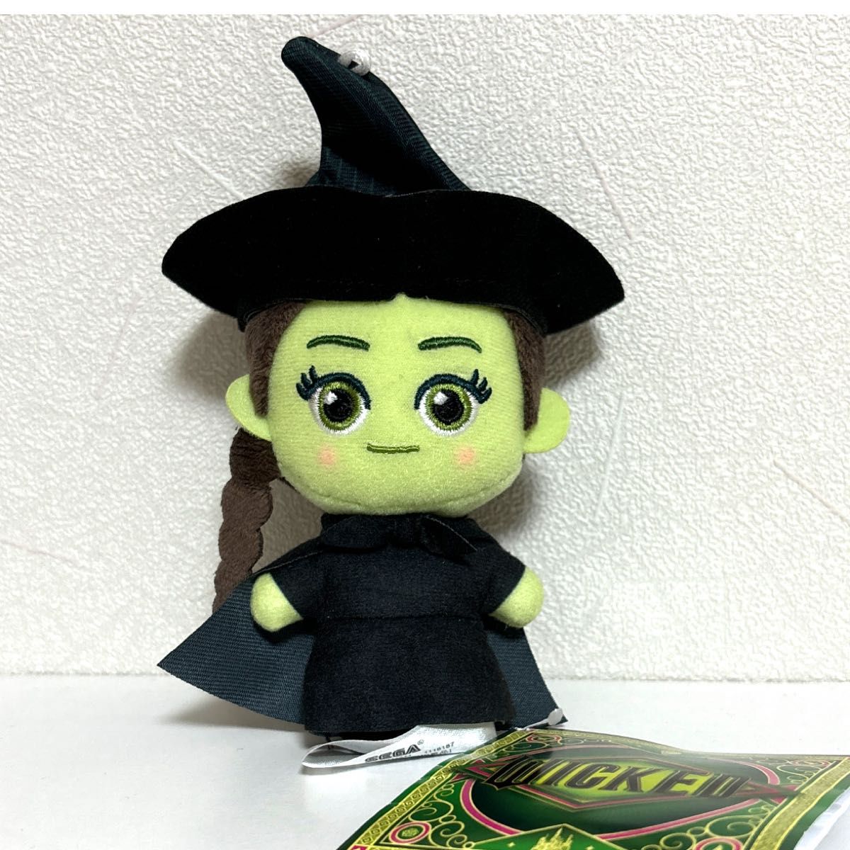 ウィキッド ふたりの魔女 ぬいぐるみ マスコット エルファバ ウィキッド ふたりの魔女 ぬいぐるみ マスコット エルファバ
