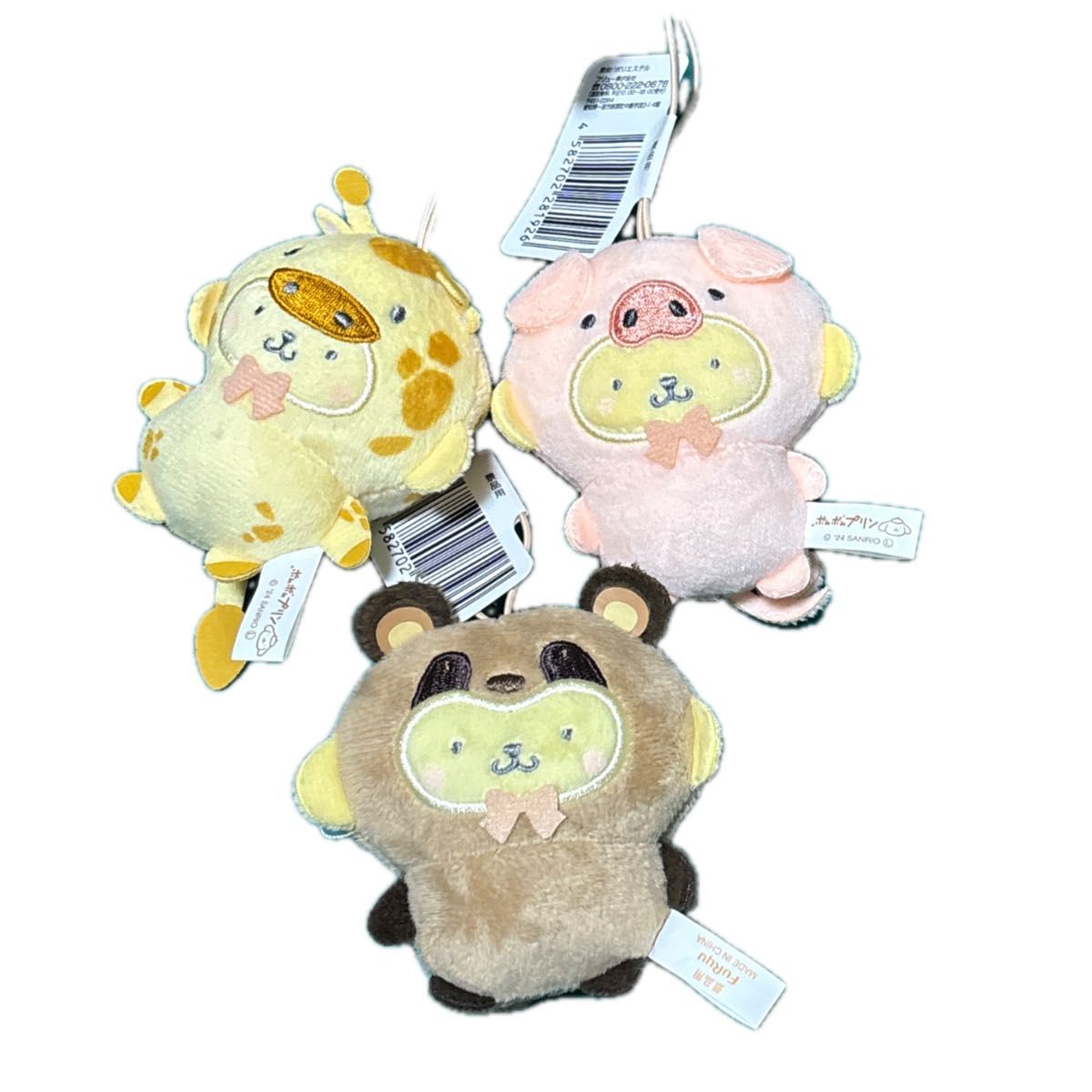 サンリオ どうぶつ着ぐるみマスコット ポムポムプリン ブタ編 サンリオ どうぶつ着ぐるみマスコット ポムポムプリン ブタ編