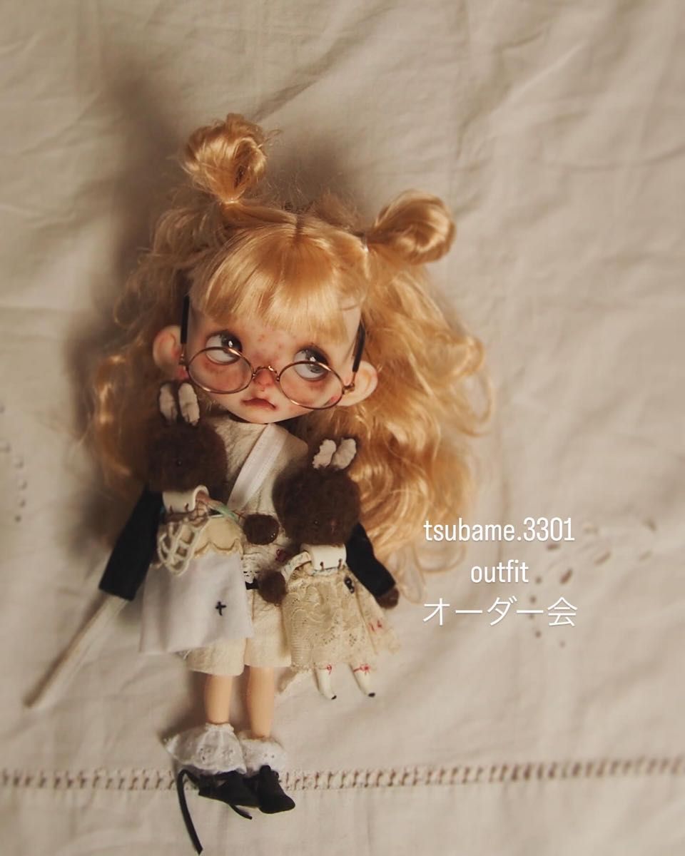 ブライスアウトフィット 春のお散歩セット Blythe ブライス 着せ ブライスアウトフィット 春のお散歩セット Blythe ブライス 着せ