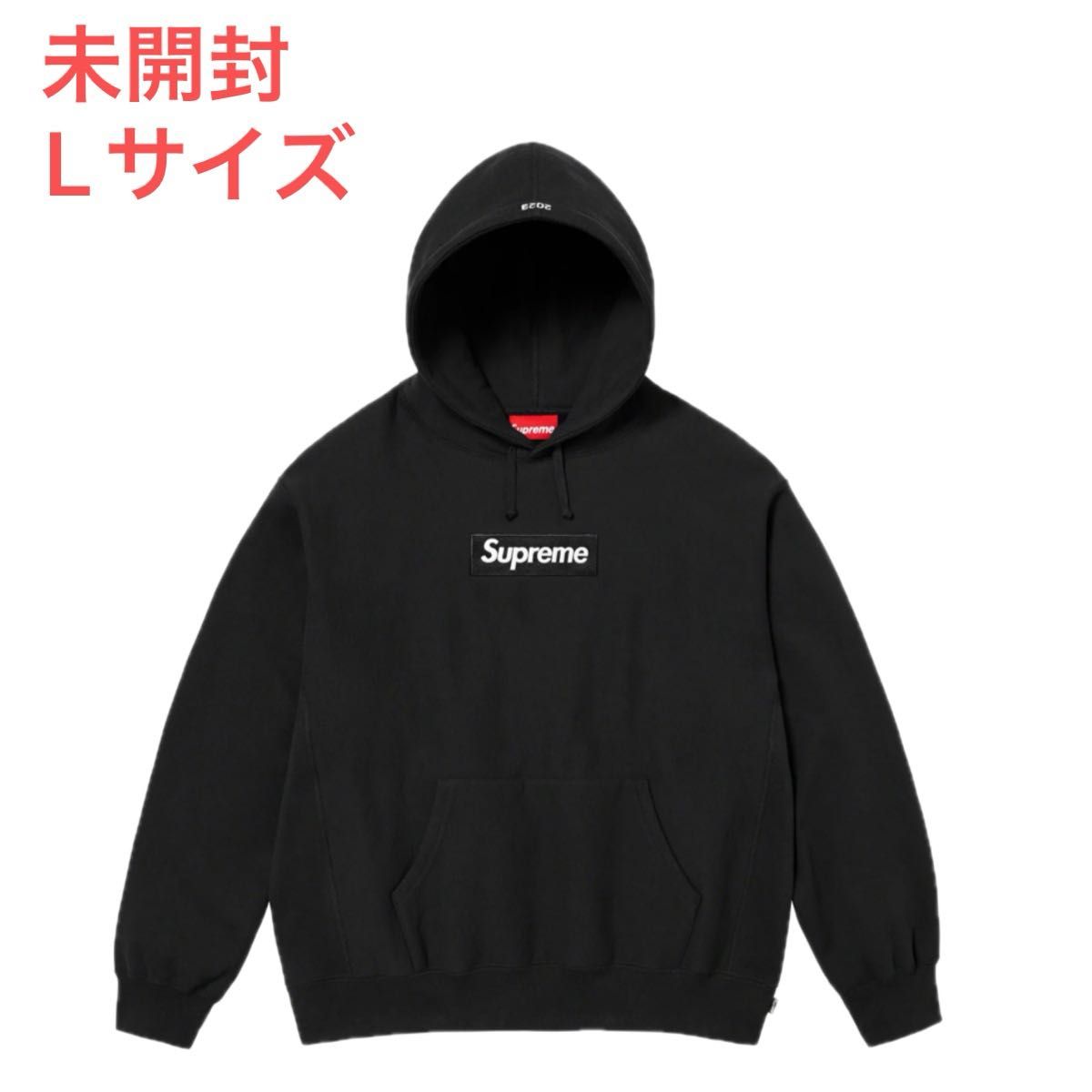 Supreme Box Logo Hooded Sweatshirt Lサイズ ブラック 未開封 Supreme Box Logo Hooded Sweatshirt Lサイズ ブラック 未開封