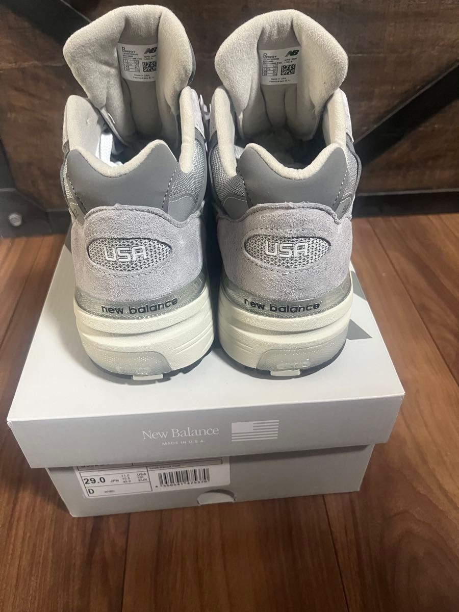 NEW BALANCE U992GY GREY グレー 29cm US11|Yahoo!フリマ(旧 NEW BALANCE U992GY GREY グレー 29cm US11|Yahoo!フリマ(旧
