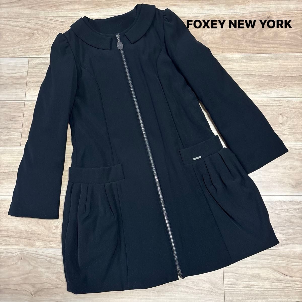 美品 FOXEY NEW YORK フォクシーニューヨーク 中綿 コート 美品 FOXEY NEW YORK フォクシーニューヨーク 中綿 コート