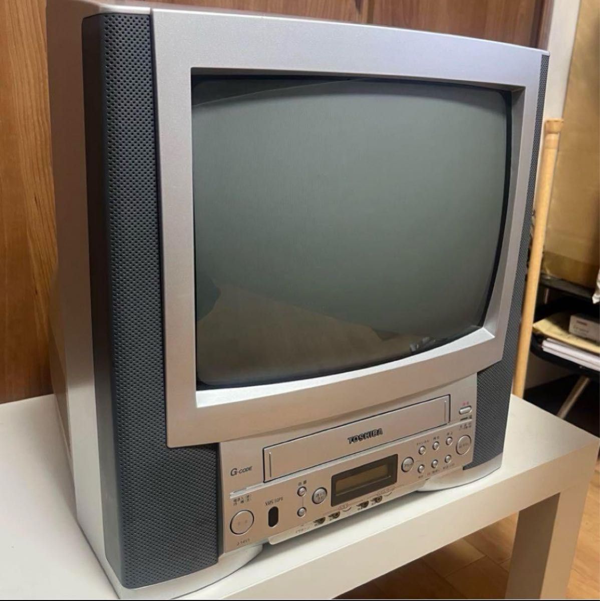 TOSHIBA】テレビデオ J-14V1 ブラウン管テレビ G-CODE 昭和 平成 TOSHIBA】テレビデオ J-14V1 ブラウン管テレビ G-CODE 昭和 平成