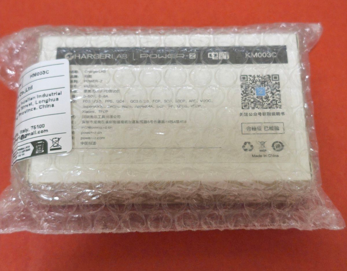新品未使用 USBテスター KM003C ケーブル xiaomi対応 デジタル 新品未使用 USBテスター KM003C ケーブル xiaomi対応 デジタル