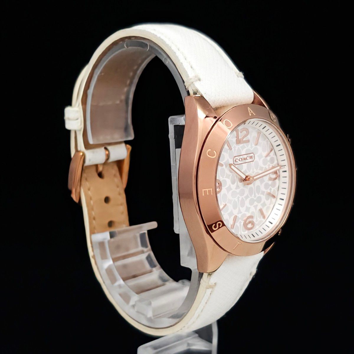 新品電池 COACH コーチ シグネチャー 純正ベルト レディース 新品電池 COACH コーチ シグネチャー 純正ベルト レディース