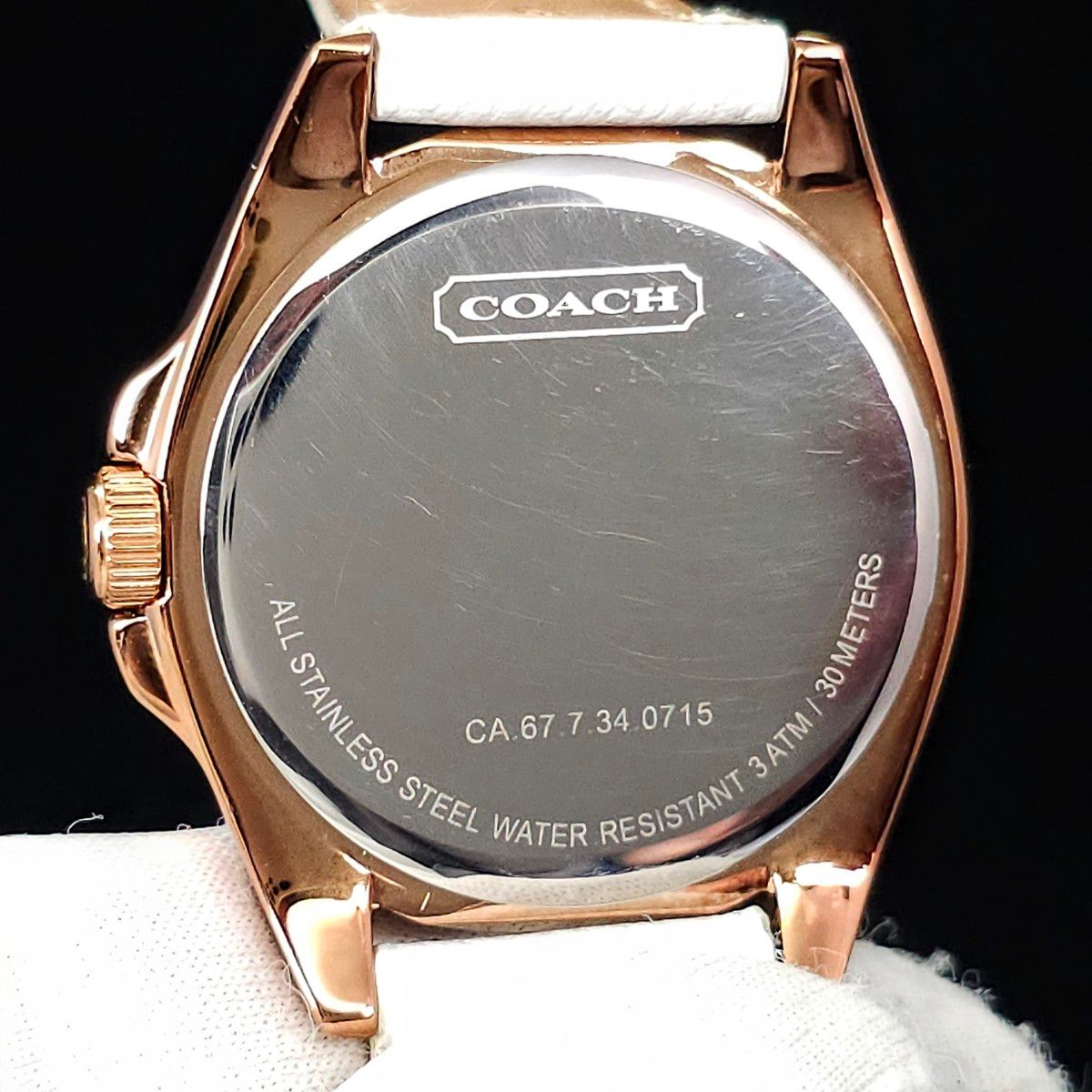 新品電池 COACH コーチ シグネチャー 純正ベルト レディース 新品電池 COACH コーチ シグネチャー 純正ベルト レディース