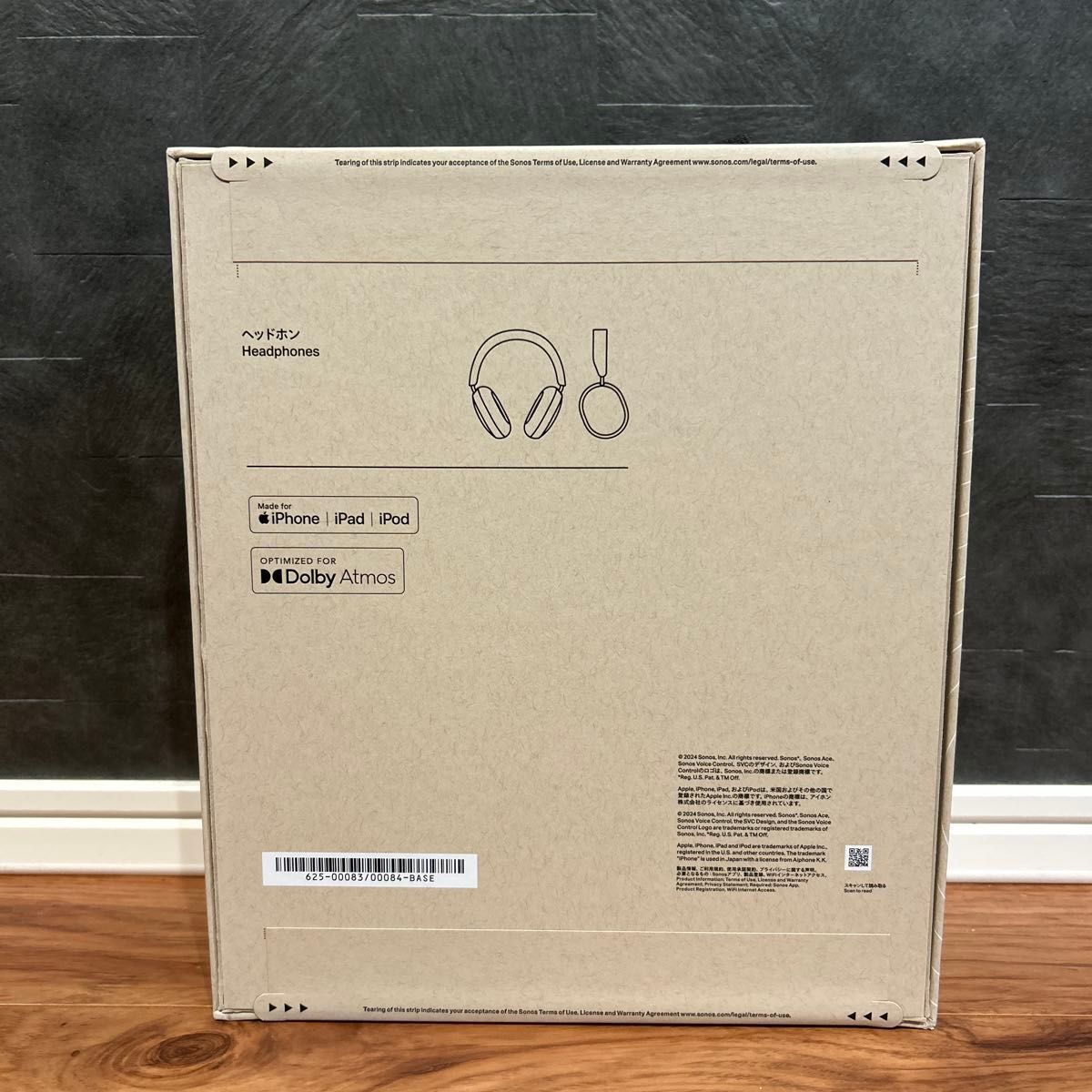 新品 未開封品】ワイヤレスヘッドフォン Sonos Ace BLK ブラック 新品 未開封品】ワイヤレスヘッドフォン Sonos Ace BLK ブラック