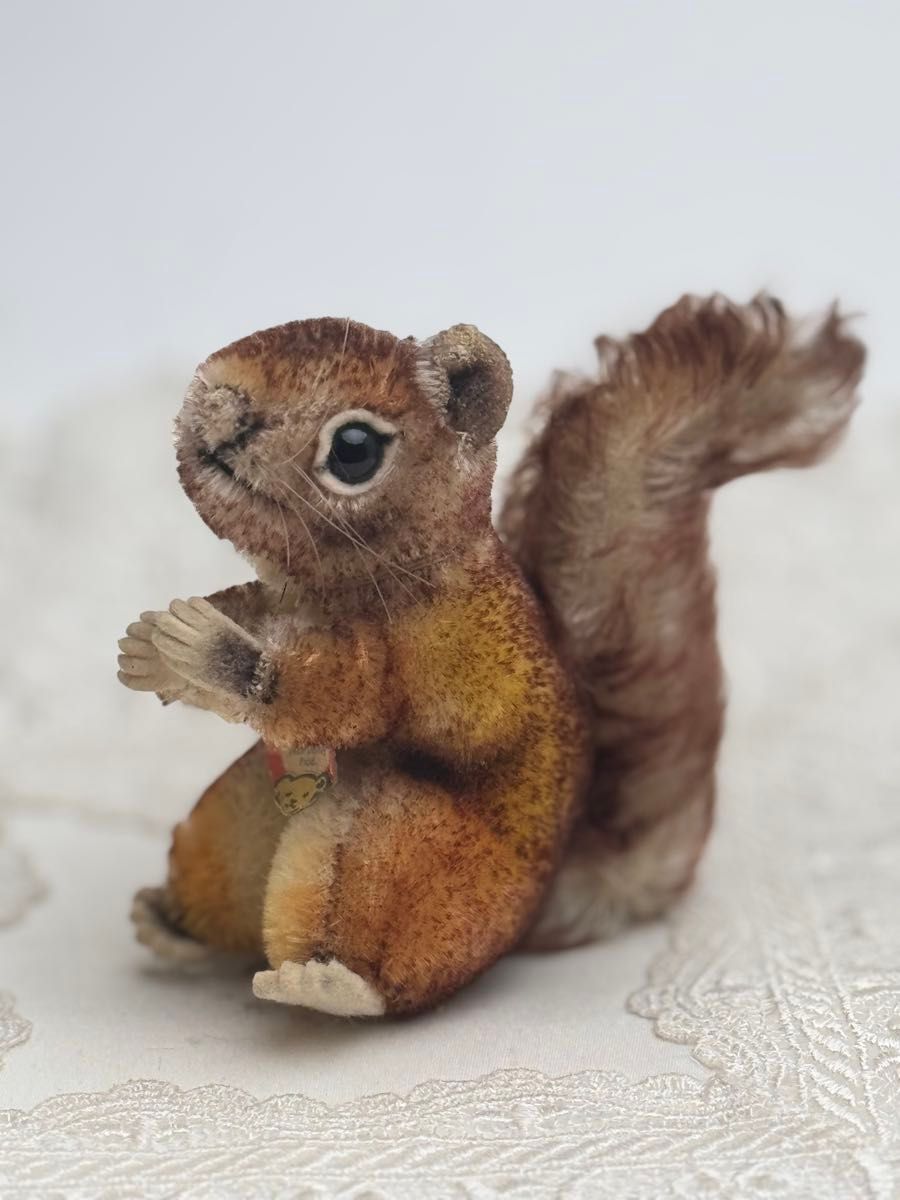 シュタイフ ディズニー リス perri ペリ 送料無料 シュタイフ Perri Squirrel 12cm Disney Edition リス
