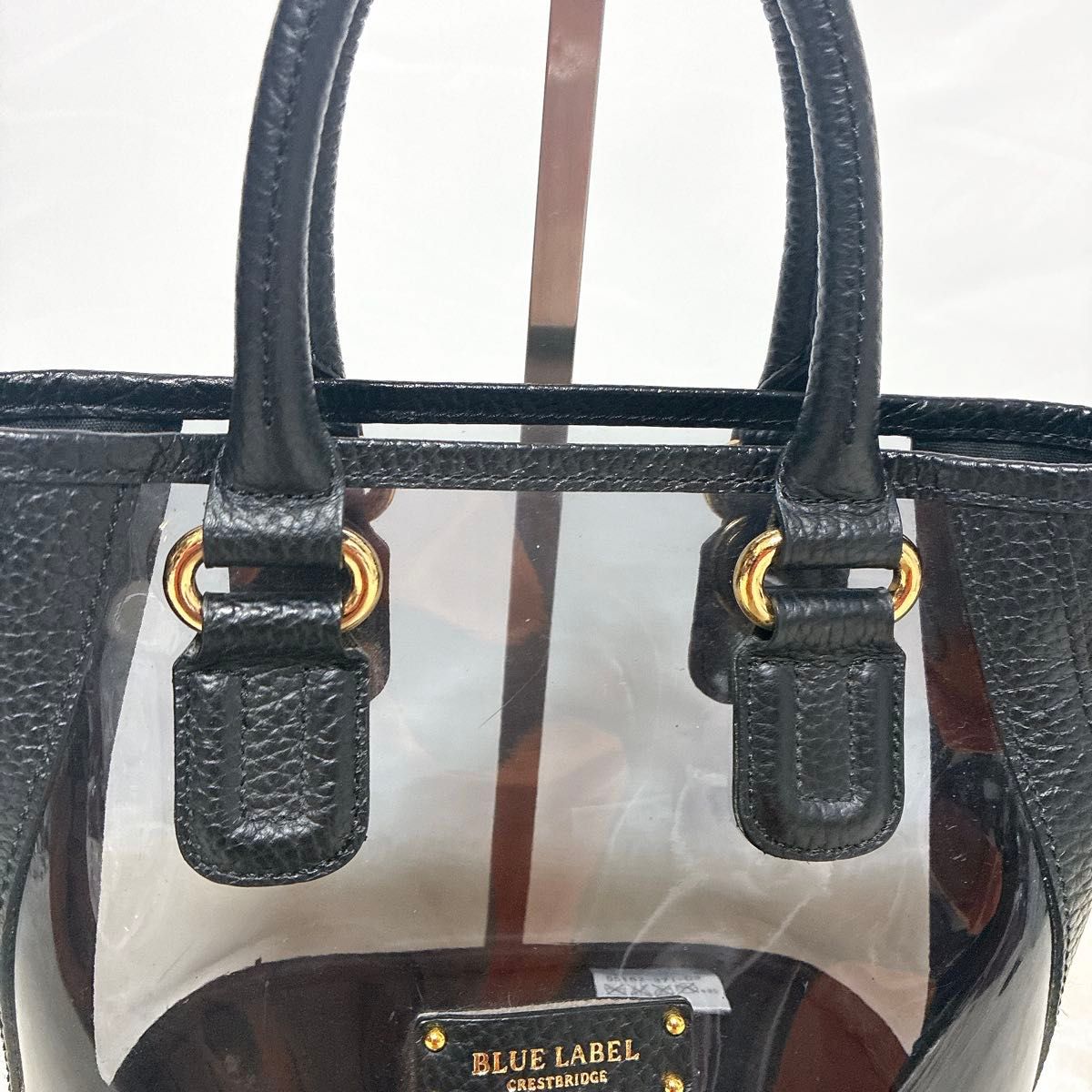 美品 BLUE LABEL CRESTBRIDGE ハンドバッグ ショルダーバッグ 美品 BLUE LABEL CRESTBRIDGE ハンドバッグ ショルダーバッグ