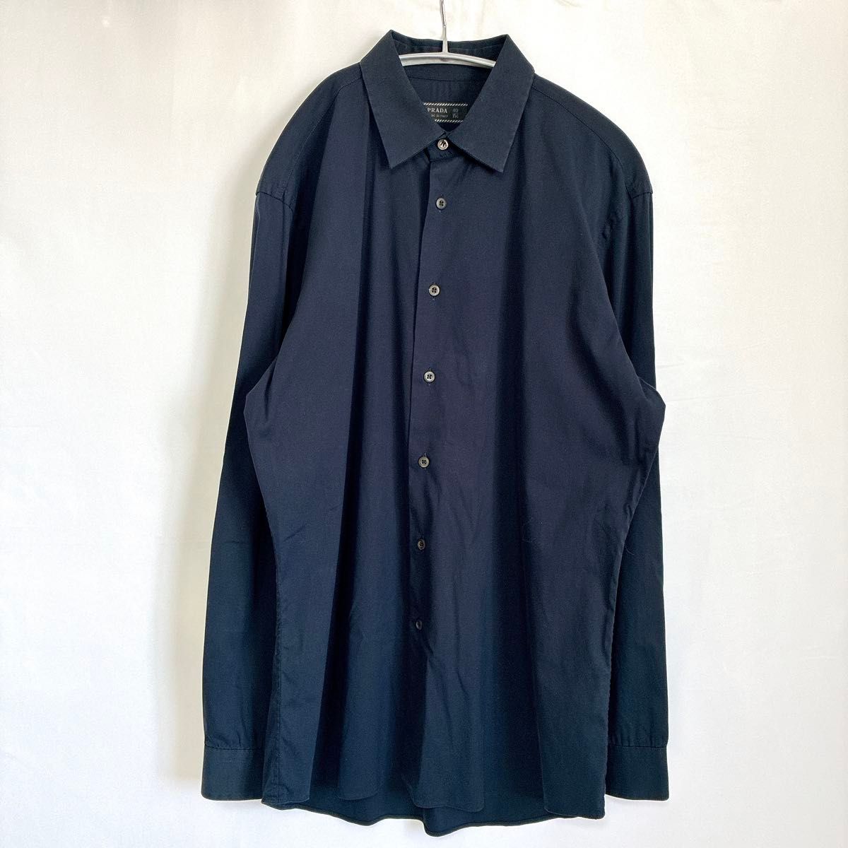 PRADA プラダ シャツ ネイビー メンズ ストレッチ 40|Yahoo PRADA プラダ シャツ ネイビー メンズ ストレッチ 40|Yahoo