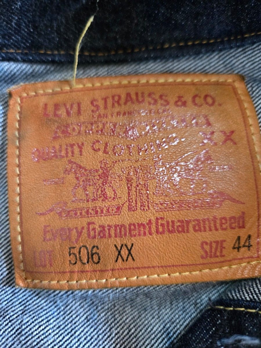 Levi's 506XX デニムジャケット サイズ44 バレンシア|Yahoo Levi's 506XX デニムジャケット サイズ44 バレンシア|Yahoo