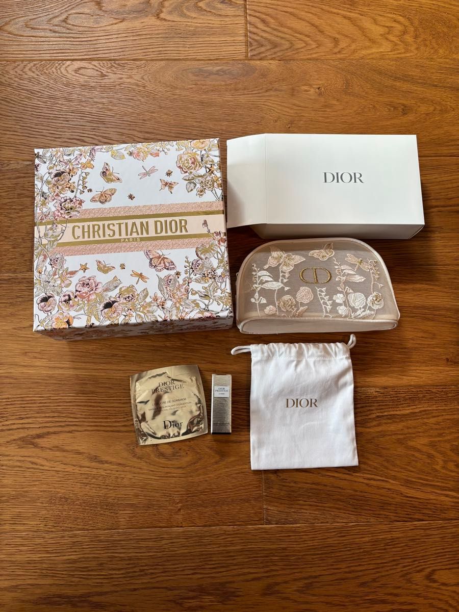 ディオール ノベルティ ポーチ Dior 母の日 ギフトボックス ディオール ノベルティ ポーチ Dior 母の日 ギフトボックス