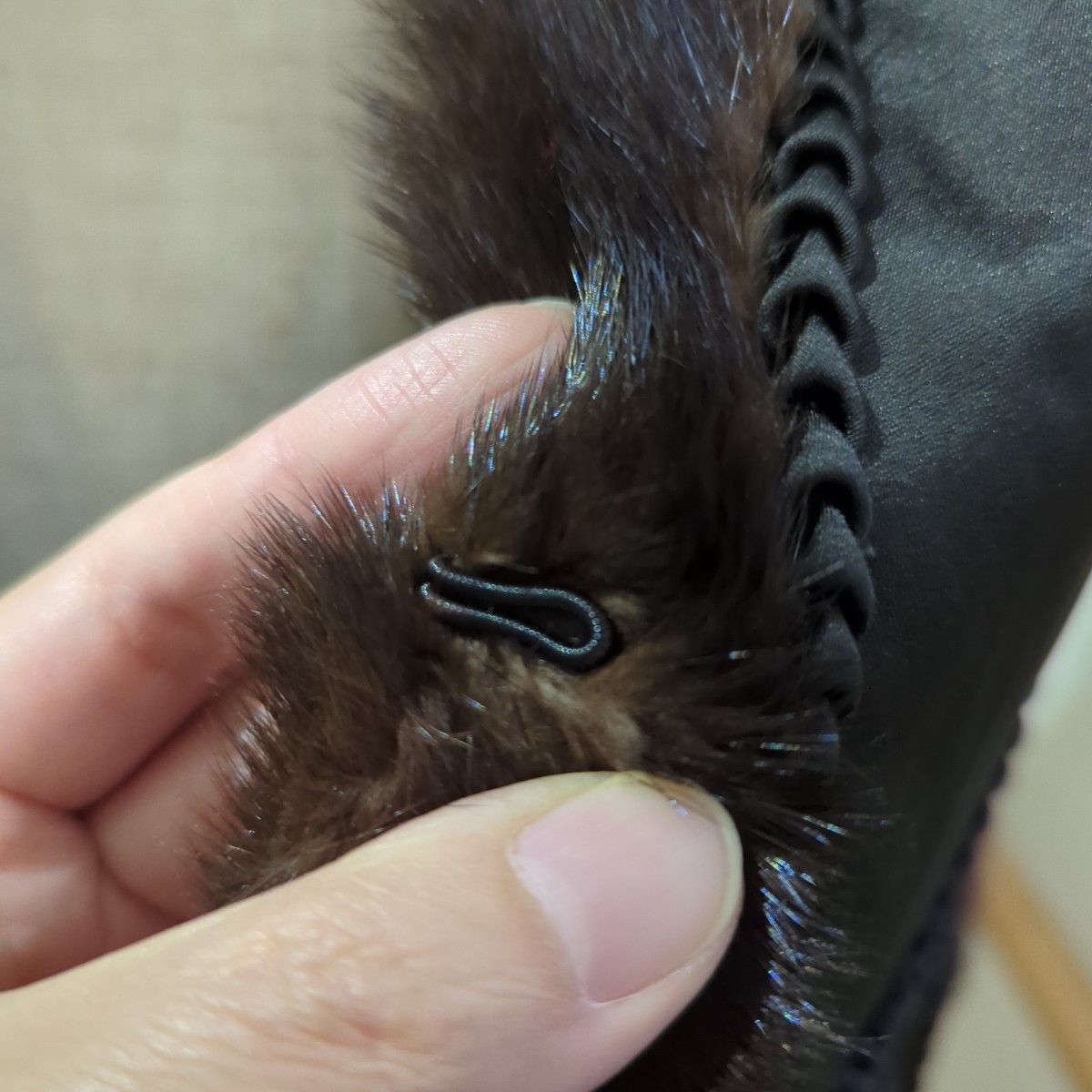 訳あり品】ミンク ショール / 肩がけ 毛皮 ベスト リアルファー 訳あり品】ミンク ショール / 肩がけ 毛皮 ベスト リアルファー
