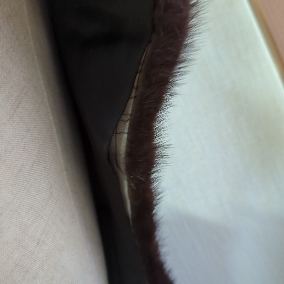 訳あり品】ミンク ショール / 肩がけ 毛皮 ベスト リアルファー 訳あり品】ミンク ショール / 肩がけ 毛皮 ベスト リアルファー