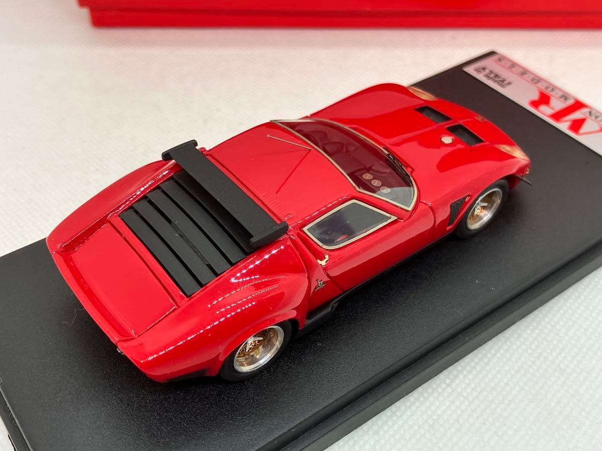 1/43 ランボルギーニ イオタ SVR レッド モデルガレージロム特注 1/43 ランボルギーニ イオタ SVR レッド モデルガレージロム特注
