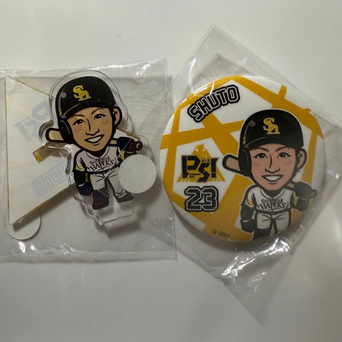 最新】福岡ソフトバンクホークス 周東佑京 ピース 缶バッジ 若鷹 最新】福岡ソフトバンクホークス 周東佑京 ピース 缶バッジ 若鷹