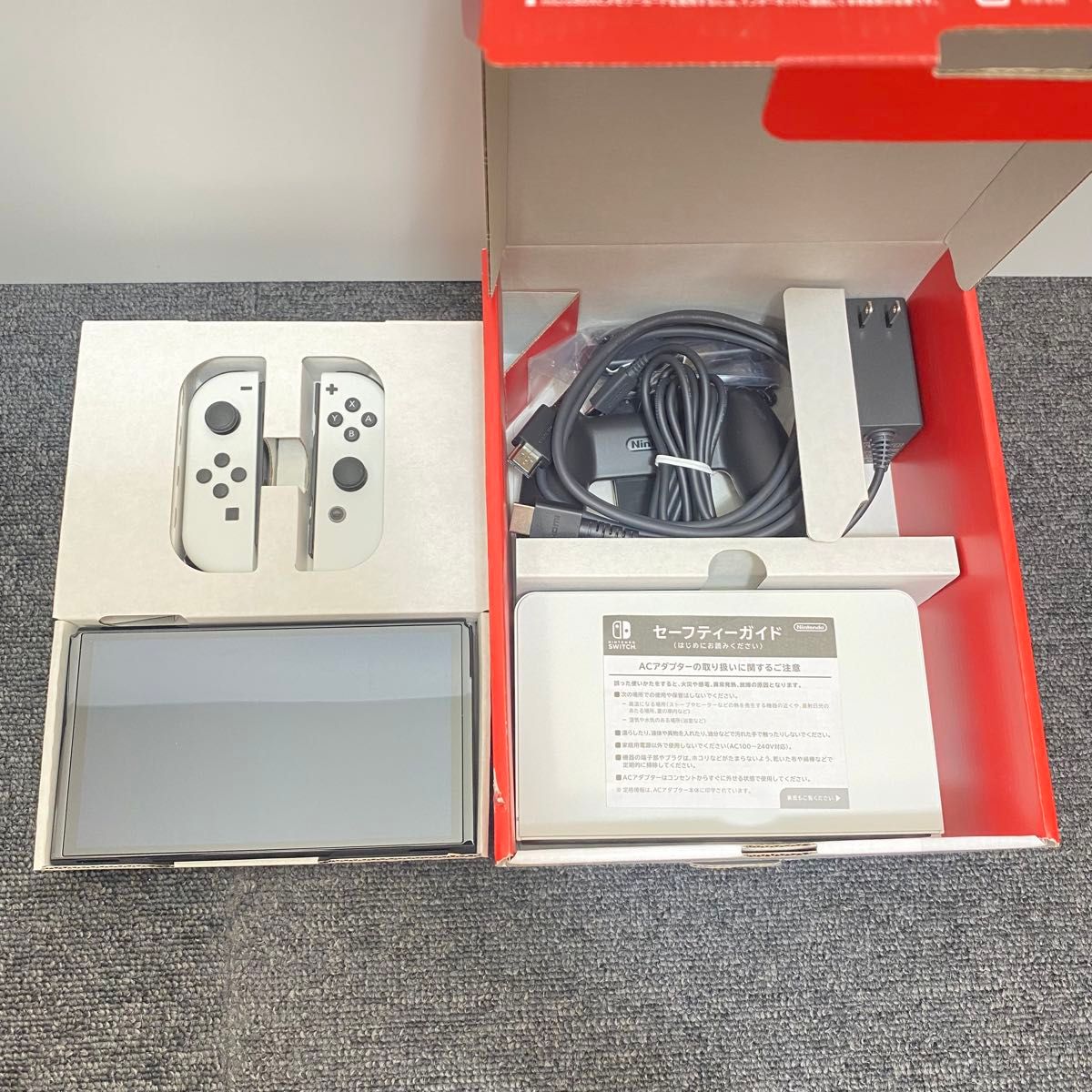 ニンテンドースイッチ Switch 有機EL ホワイト 本体 完品 2024年 ニンテンドースイッチ Switch 有機EL ホワイト 本体 完品 2024年