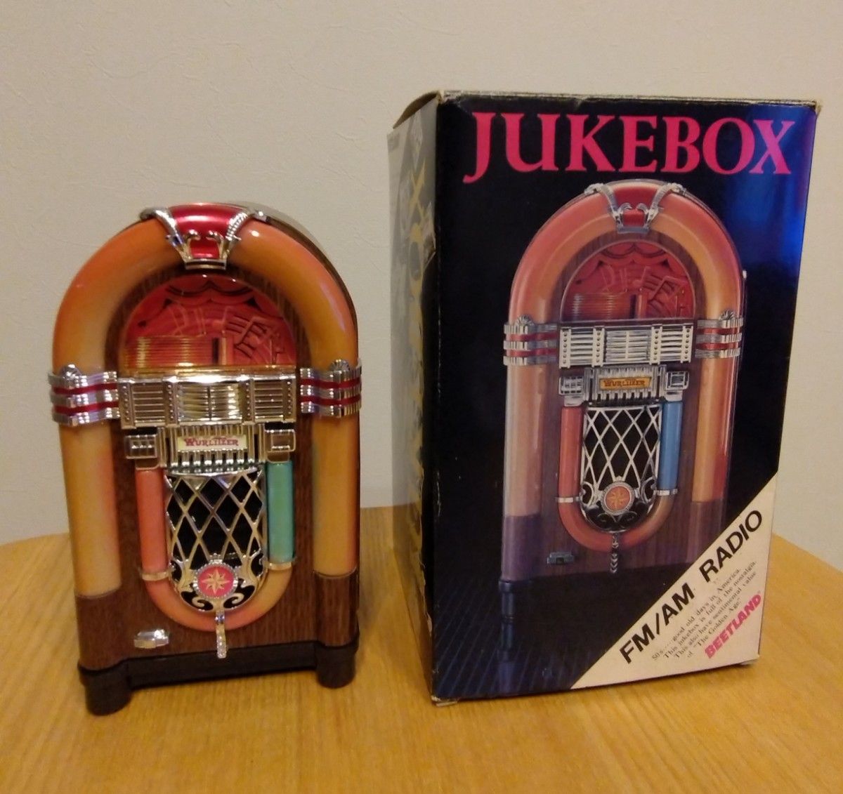 希少・美品】BEETLAND JUKEBOX型 FM/AMラジオ|Yahoo!フリマ(旧 希少・美品】BEETLAND JUKEBOX型 FM/AMラジオ|Yahoo!フリマ(旧