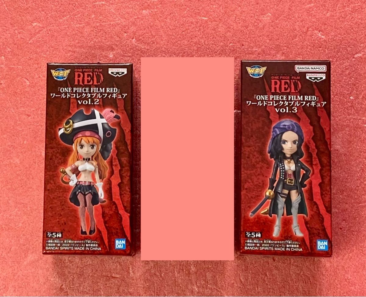未開封】 ワンピース ONE PIECE FILM REDワールドコレクタブル 未開封】 ワンピース ONE PIECE FILM REDワールドコレクタブル