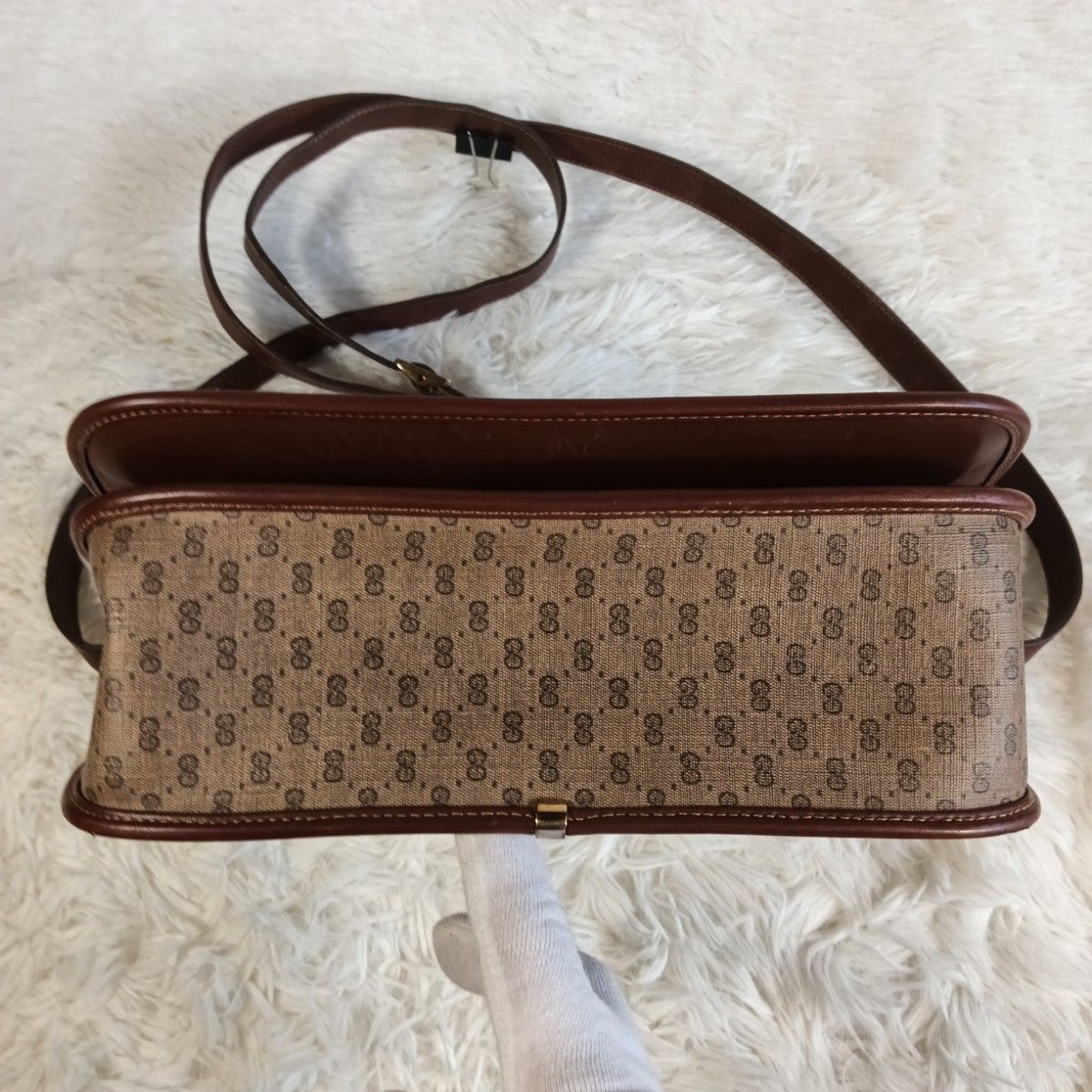 GUCCI】グッチ ショルダーバッグ バッグ ヴィンテージ PVC GUCCI】グッチ ショルダーバッグ バッグ ヴィンテージ PVC