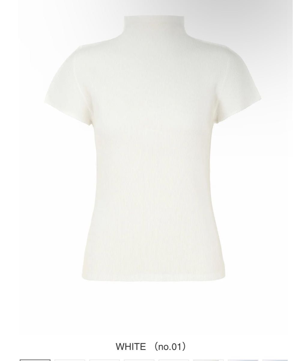 新品 未使用 完売品 PLEATS PLEASE ISSEY MIYAKE MIST ホワイト 新品 未使用 完売品 PLEATS PLEASE ISSEY MIYAKE MIST ホワイト