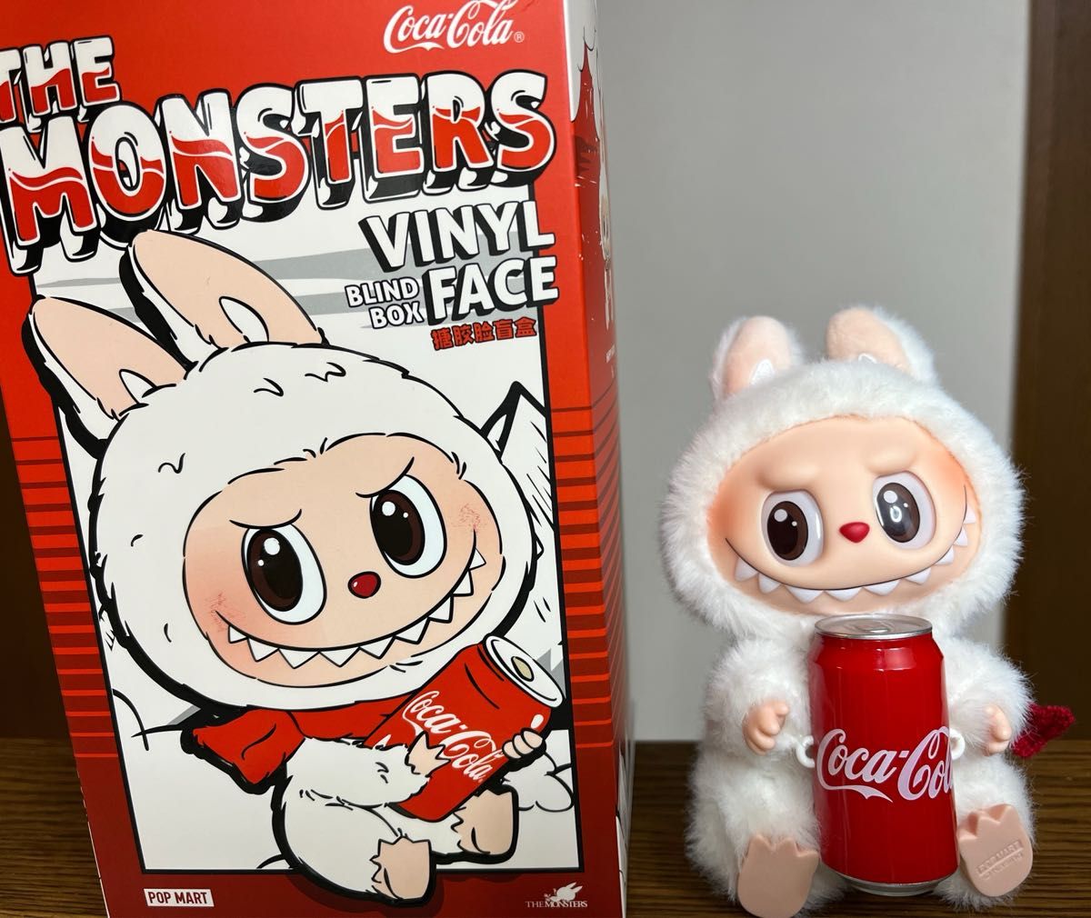 LABUBU×COCA COLA VINYL FACE ぬいぐるみ POPMART ラブブ