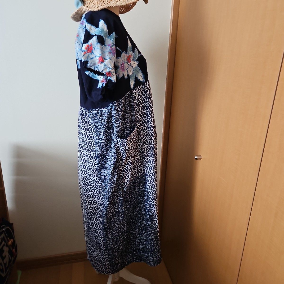 一点物】浴衣リメイク ロングワンピース 着物リメイク|Yahoo 一点物】浴衣リメイク ロングワンピース 着物リメイク|Yahoo