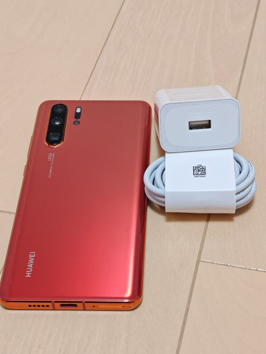 Huawei P30 Pro 8GB 256GB 海外版 VOG-L29 純正40W急速充電器 Huawei P30 Pro 8GB 256GB 海外版 VOG-L29 純正40W急速充電器