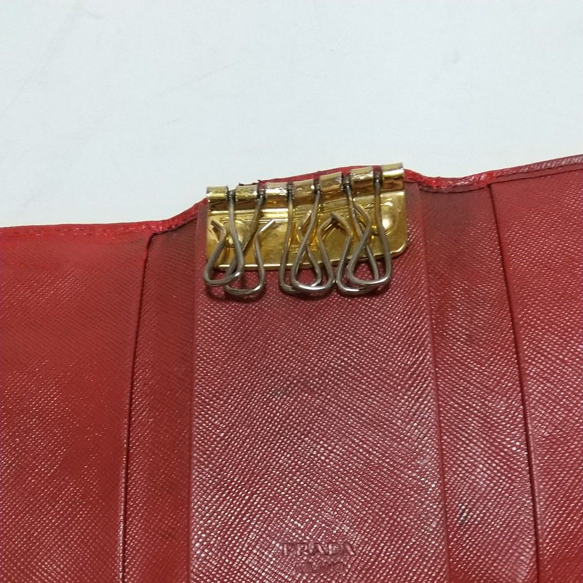 PRADA プラダ リボン キーケース 6連 レッド|Yahoo!フリマ(旧 PRADA プラダ リボン キーケース 6連 レッド|Yahoo!フリマ(旧