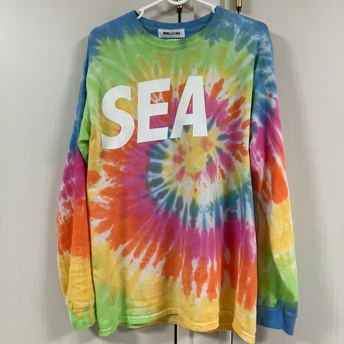 美品】WIND AND SEA タイダイ ロンT キムタク|Yahoo!フリマ(旧 美品】WIND AND SEA タイダイ ロンT キムタク|Yahoo!フリマ(旧