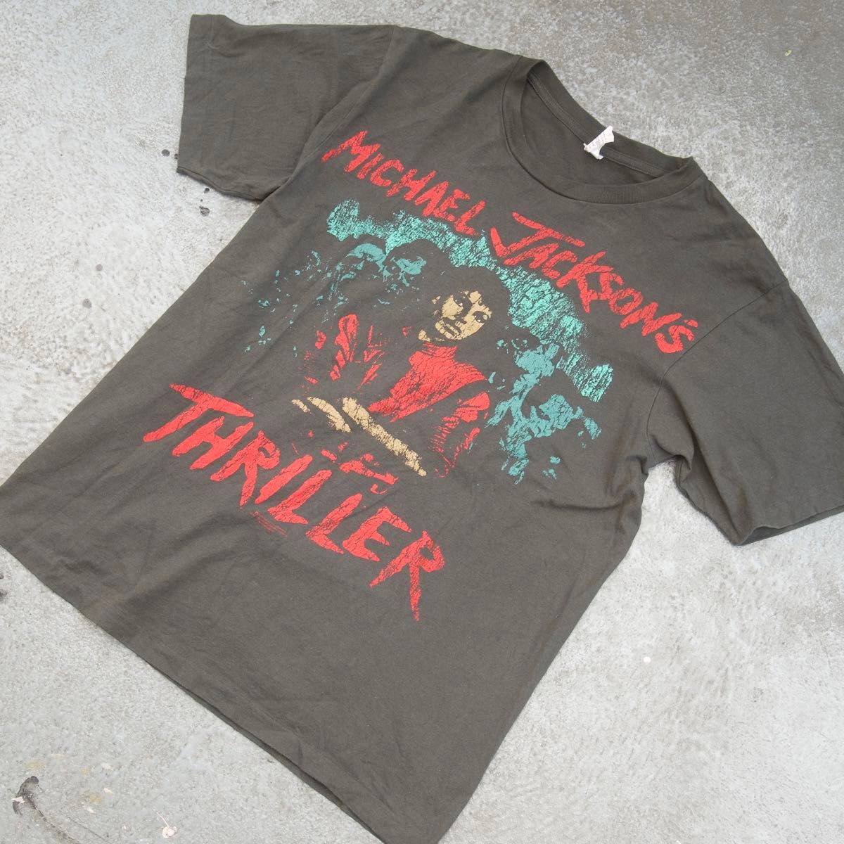 80s マイケルジャクソン tシャツ スリラー シングルステッチ 80s マイケルジャクソン tシャツ スリラー シングルステッチ