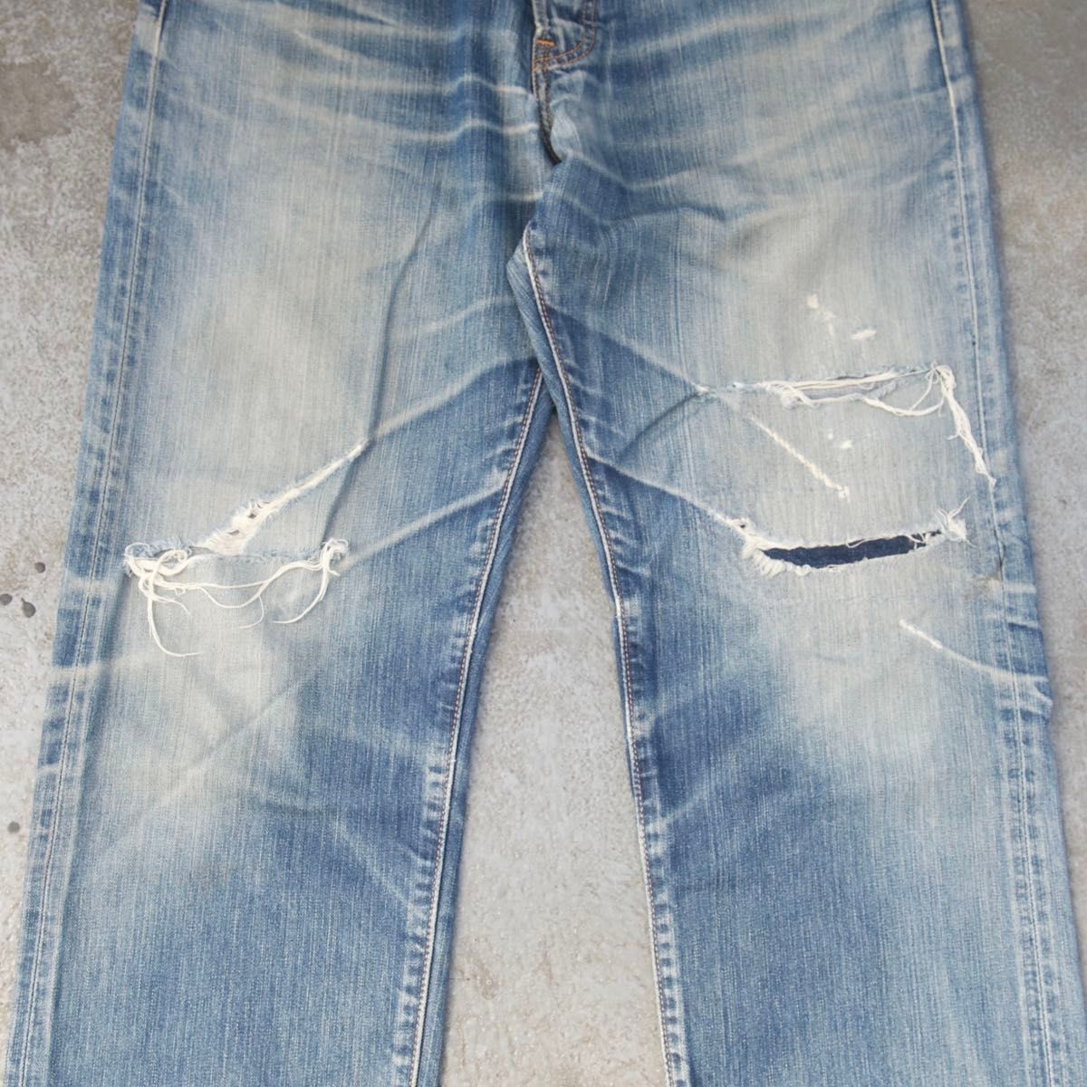 00s Levi's 501 鬼ヒゲ ハチノス ライトブルー W34L32|Yahoo 00s Levi's 501 鬼ヒゲ ハチノス ライトブルー W34L32|Yahoo