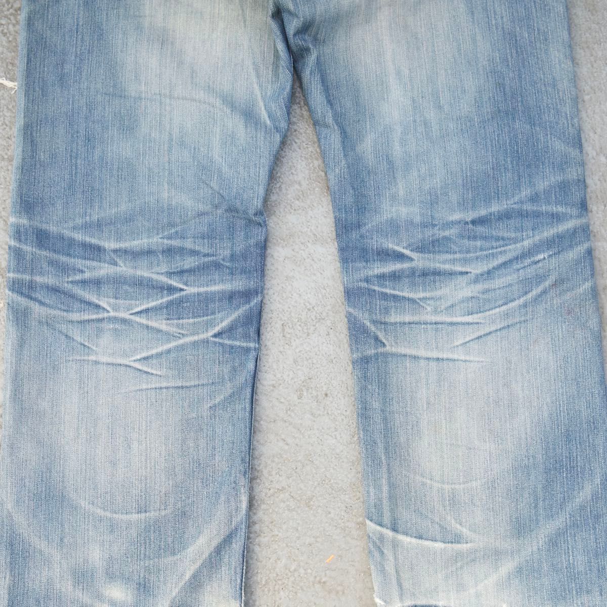 00s Levi's 501 鬼ヒゲ ハチノス ライトブルー W34L32|Yahoo 00s Levi's 501 鬼ヒゲ ハチノス ライトブルー W34L32|Yahoo