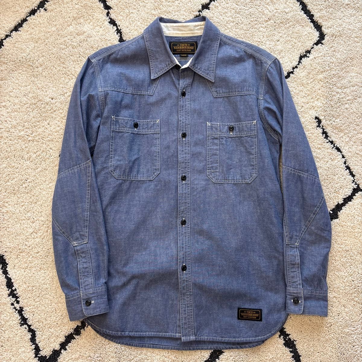 neighborhood ネイバーフッド headlight western shirt デニム neighborhood ネイバーフッド headlight western shirt デニム