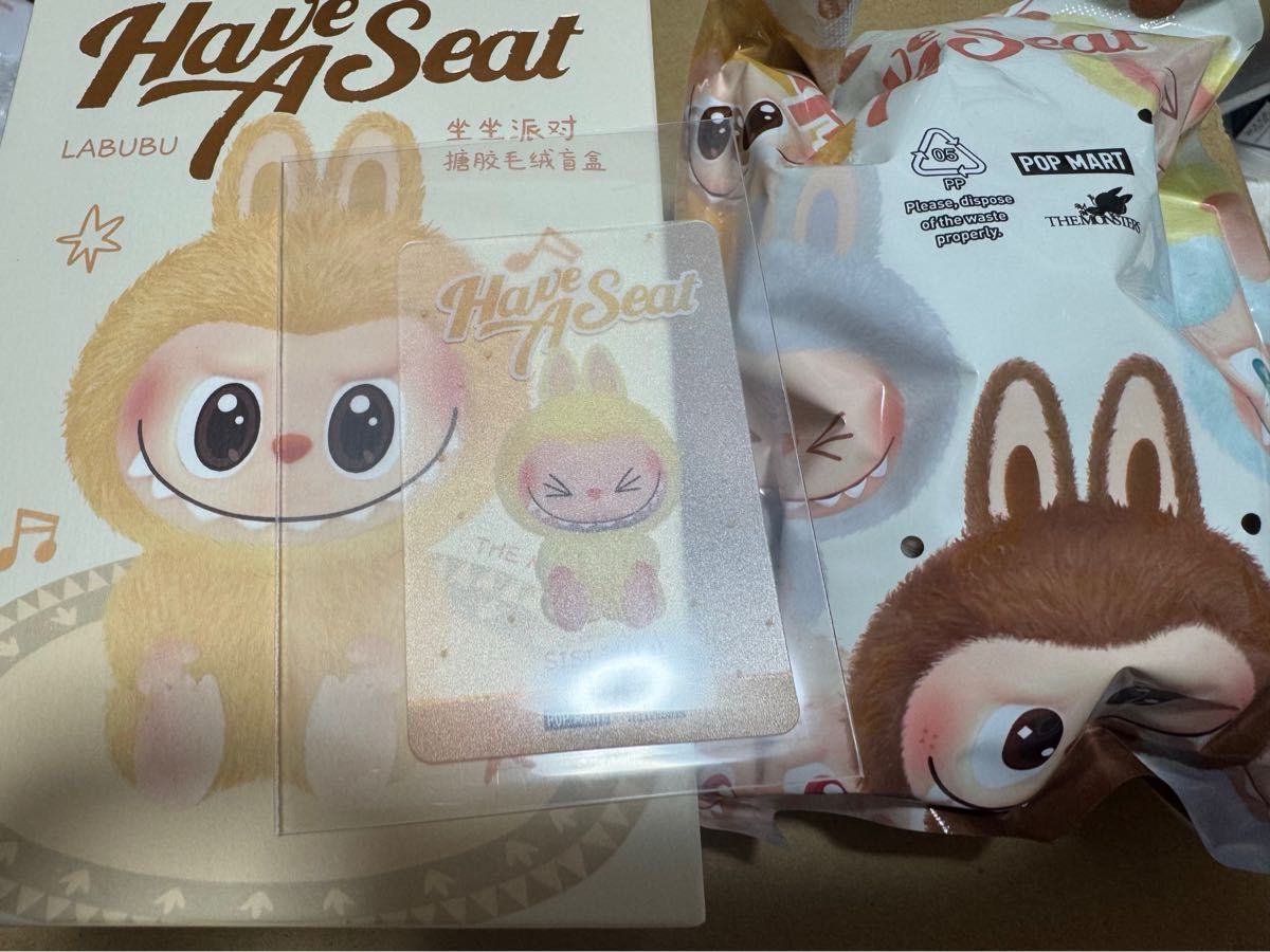 POPMARTラブブ LABUBU Have a Seat ぬいぐるみ SISI 未使用未 POPMARTラブブ LABUBU Have a Seat ぬいぐるみ SISI 未使用未