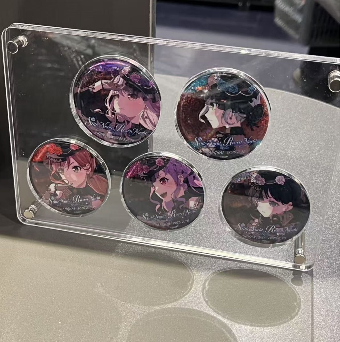 バンドリ Roselia 上海限定 缶バッジ 全5種セット|Yahoo!フリマ バンドリ Roselia 上海限定 缶バッジ 全5種セット|Yahoo!フリマ