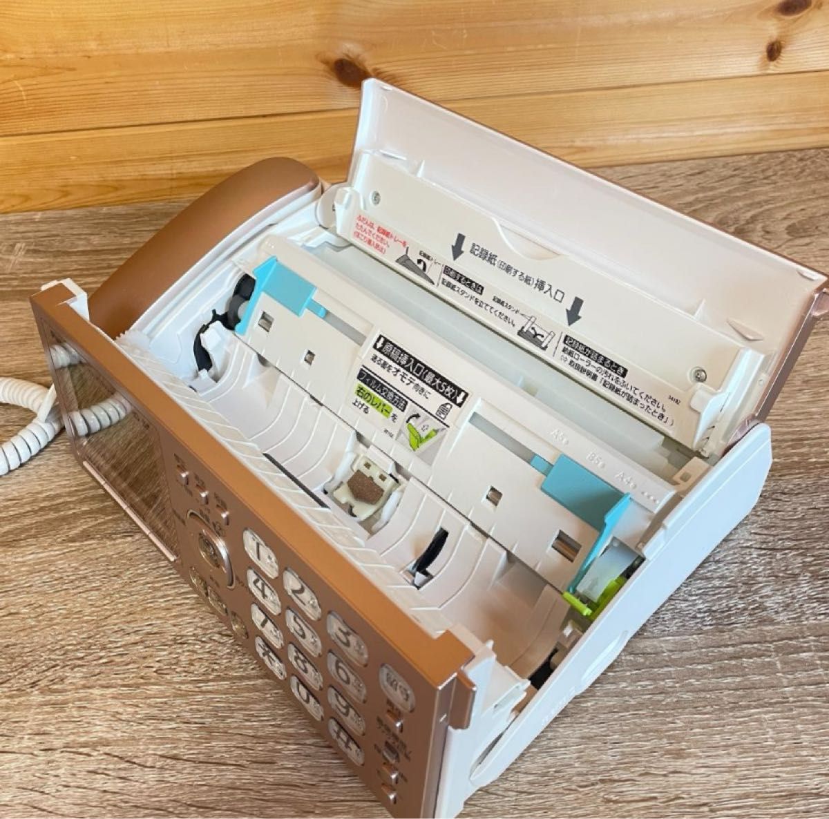 美品 【新品インクフィルム付き】パナソニック 普通紙 FAX KX 美品 【新品インクフィルム付き】パナソニック 普通紙 FAX KX