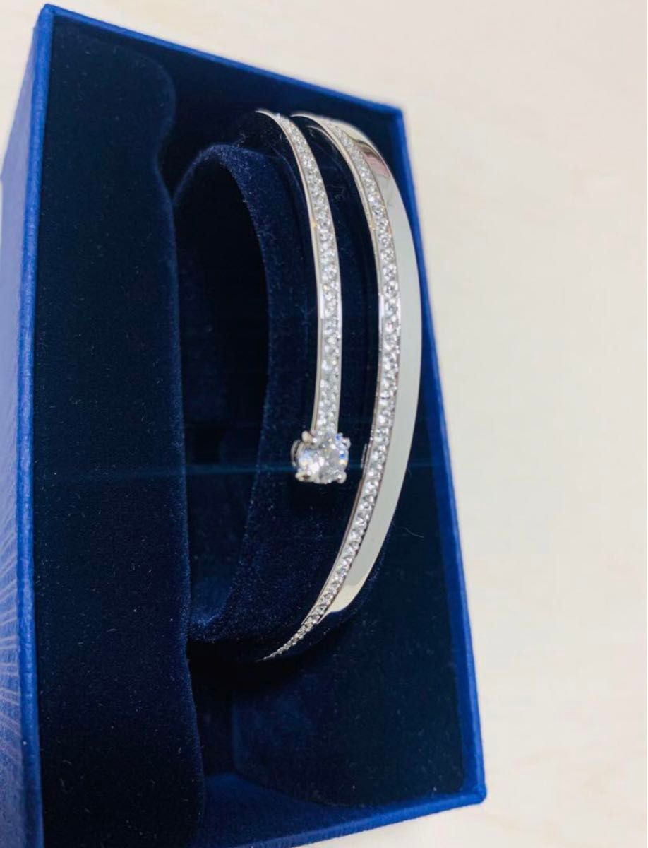 スワロフスキー Swarovski Fresh バングル Mサイズ|Yahoo スワロフスキー Swarovski Fresh バングル Mサイズ|Yahoo
