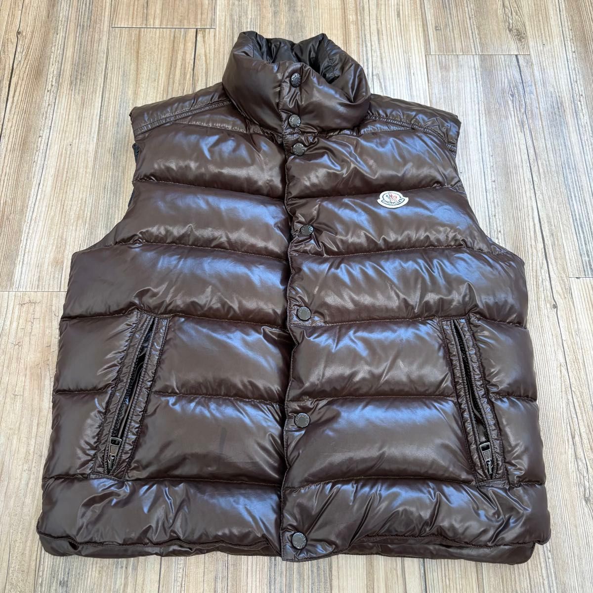 MONCLER モンクレール ダウンベスト2 TIB GILET 茶ブラウン MONCLER モンクレール ダウンベスト2 TIB GILET 茶ブラウン