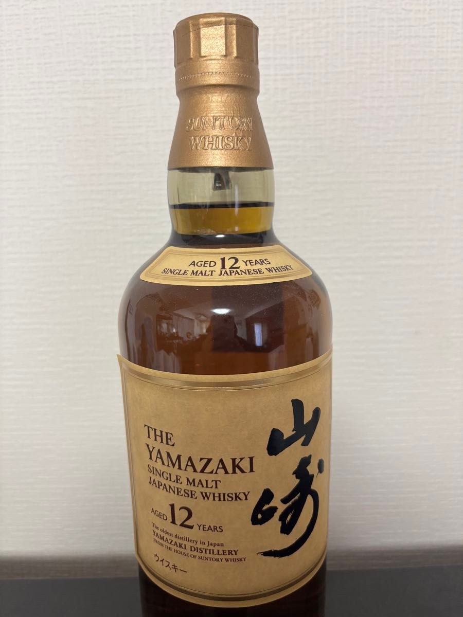 新品未開封】サントリーウイスキー 山崎12年 シングルモルト 新品未開封】サントリーウイスキー 山崎12年 シングルモルト