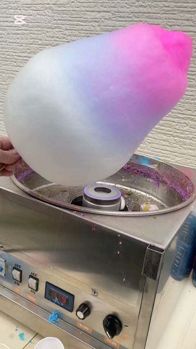 入手難!本場中国 トルネード 綿菓子機 業務用 220V 1350W 変圧器必要!