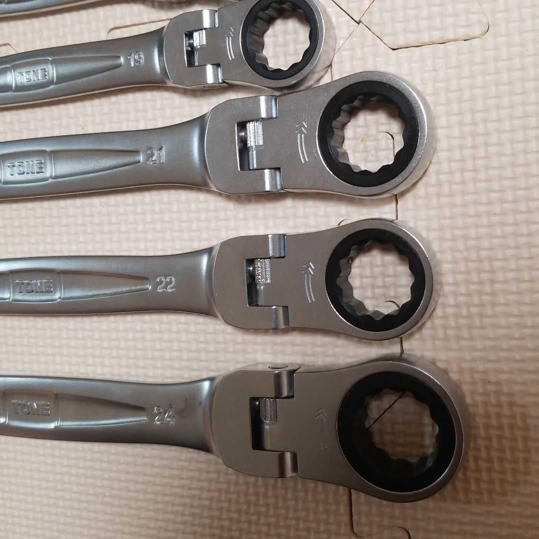 TONE トネ 首振りラチェットめがねレンチ コンビネーション TONE トネ 首振りラチェットめがねレンチ コンビネーション